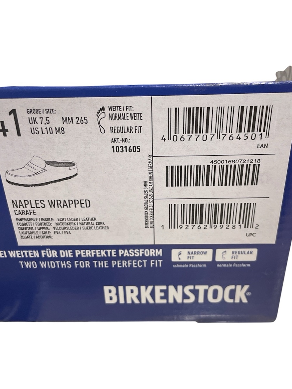 Birkenstock Women's Naples Wrapped Suede Leather Clogs ( with box) - Picture 5 of 6